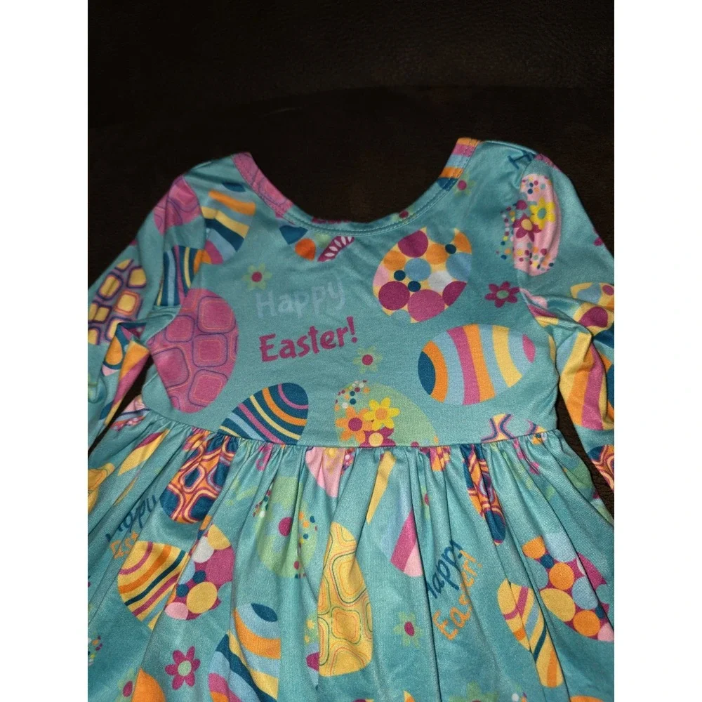 Mila‎ and rose happy Easter egg dress size 6 12 months